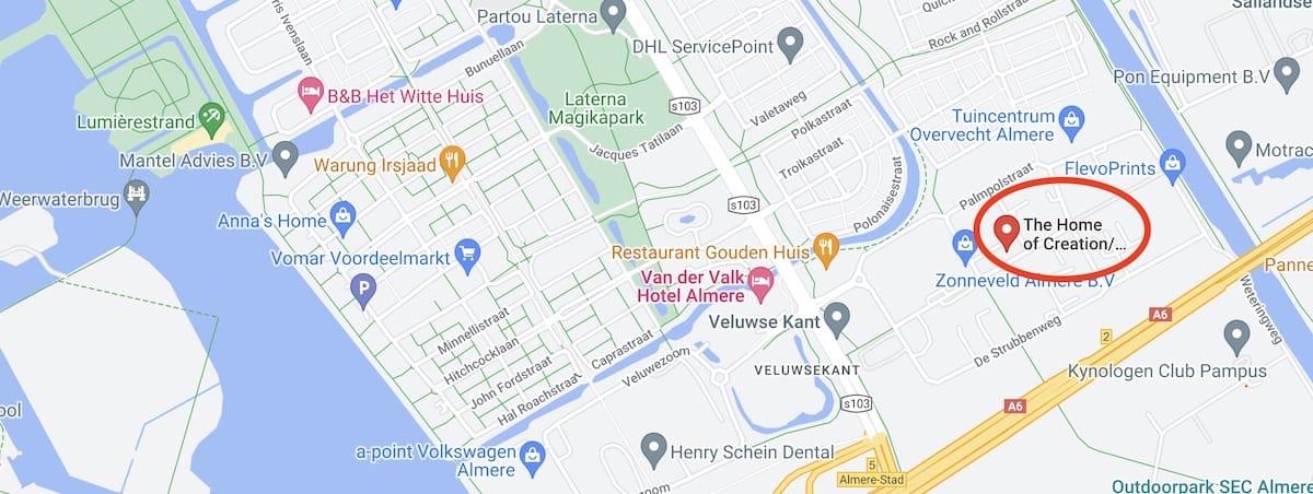 Route Kunstenaars benodigdheden almere Route kunstenaarsbenodigdheden almere